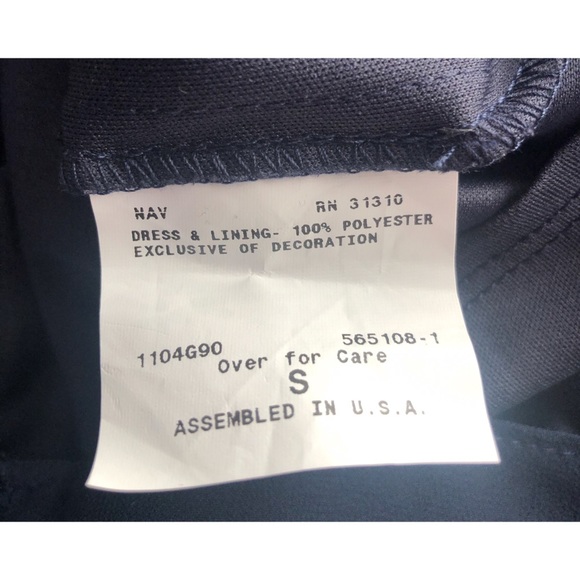 I.N San Francisco Navy Blue Polyester Small Dress - Picture 9 of 10